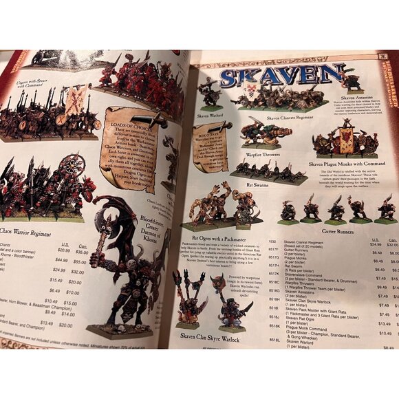 Games Workshop Citadel Miniatures 2000 Holiday Catalog Collectible Magazine 30pg - Picture 6 of 10